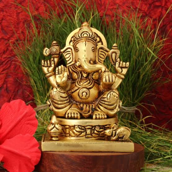 Ganesh idol from the new arrival collection by Bhargavi Ganesh Creations